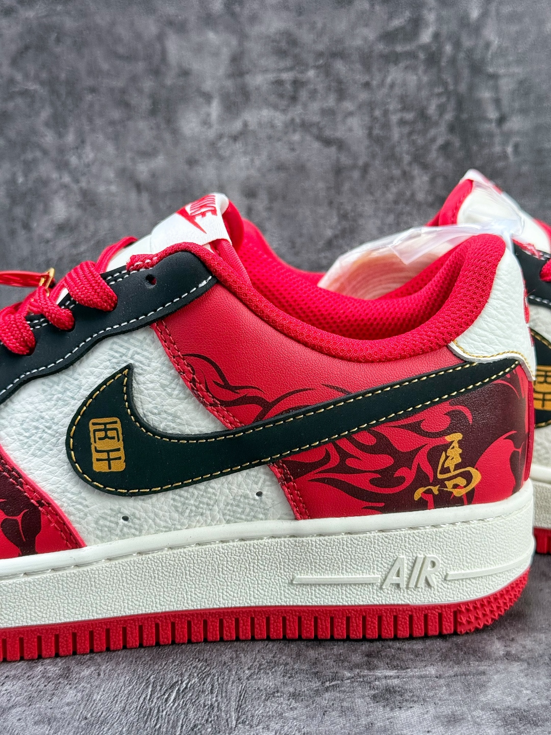 Nike Air Force 1 Low 07 马年限定 红黑 KG6699-F20