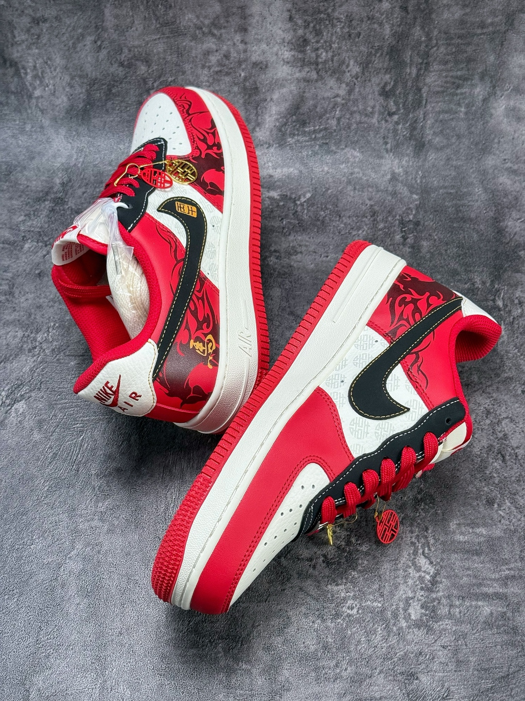 Nike Air Force 1 Low 07 马年限定 红黑 KG6699-F20