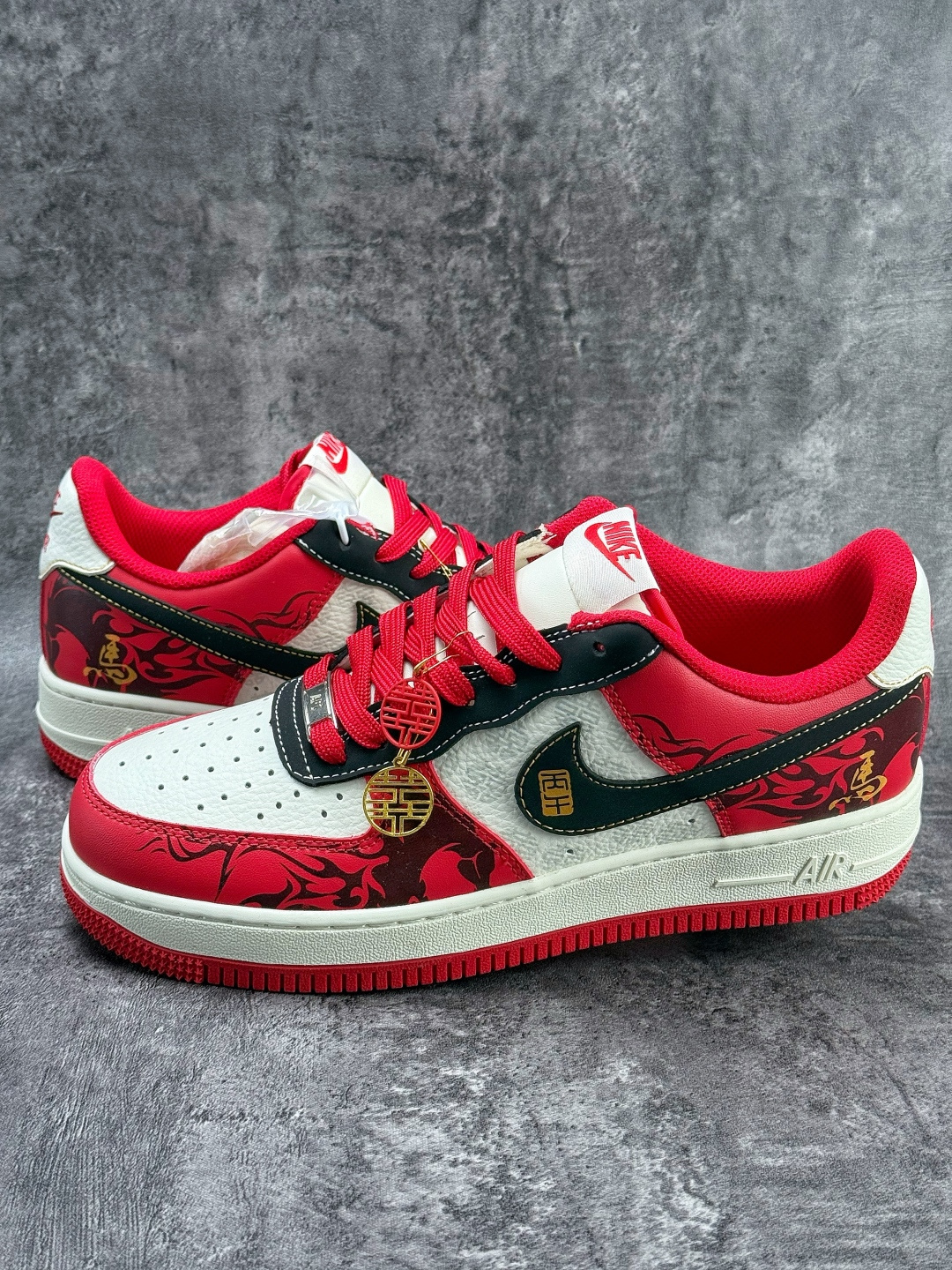Nike Air Force 1 Low 07 马年限定 红黑 KG6699-F20