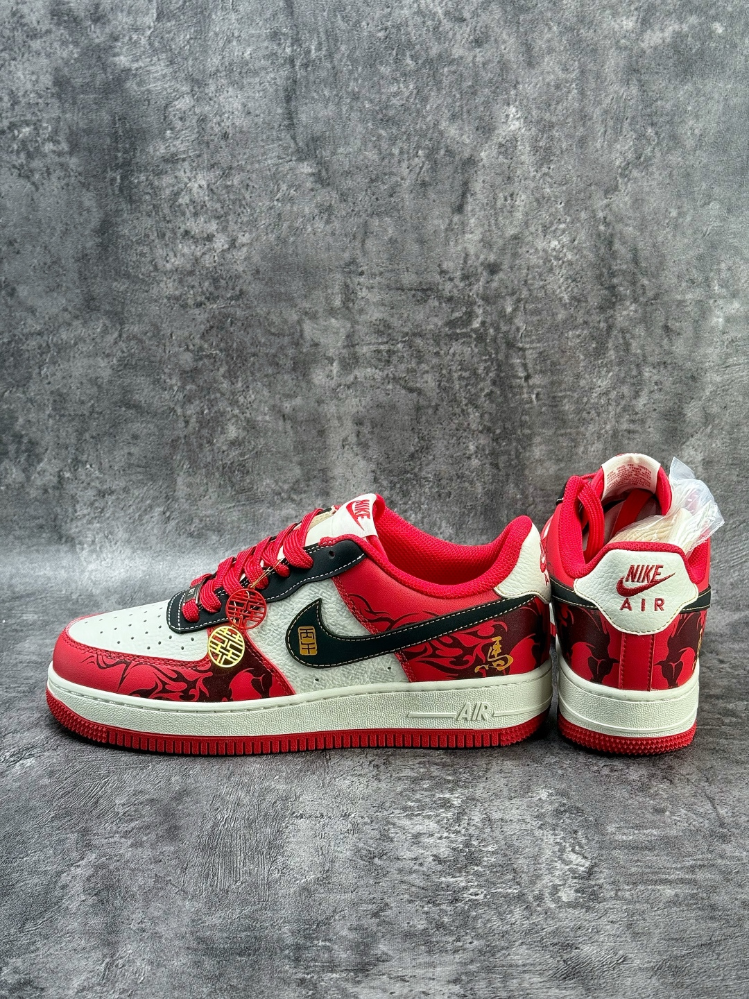 Nike Air Force 1 Low 07 马年限定 红黑 KG6699-F20