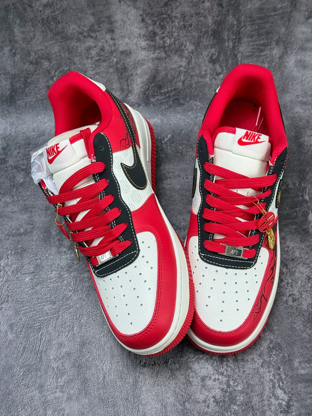 Nike Air Force 1 Low 07 马年限定 红黑 KG6699-F20