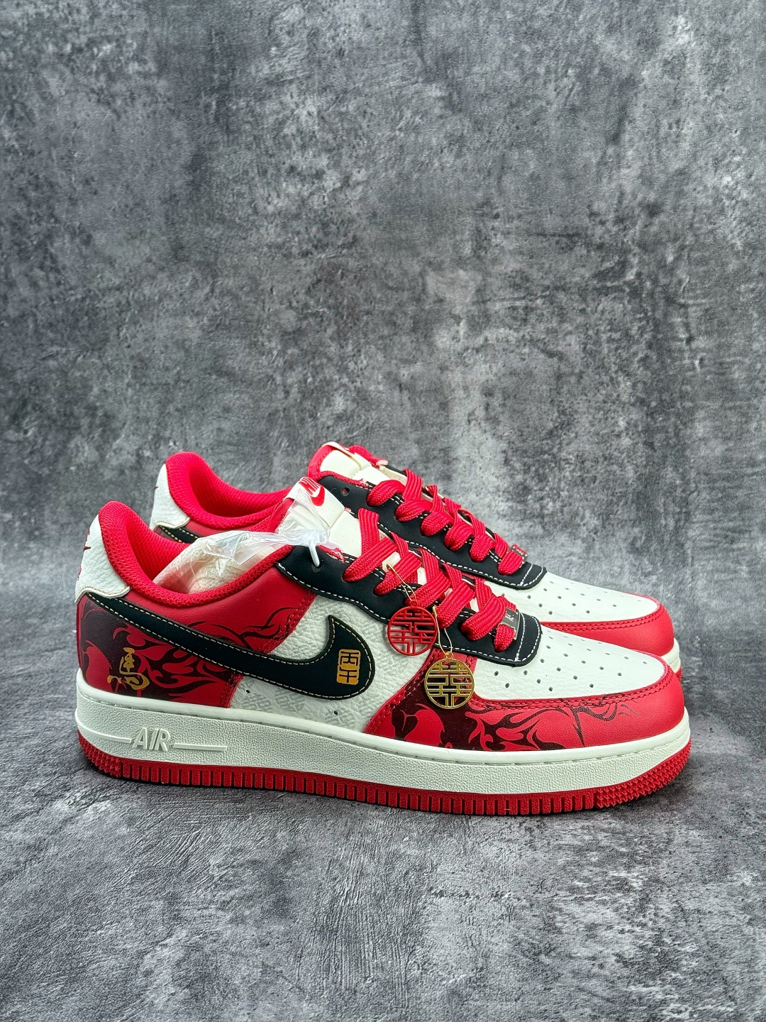 Nike Air Force 1 Low 07 马年限定 红黑 KG6699-F20