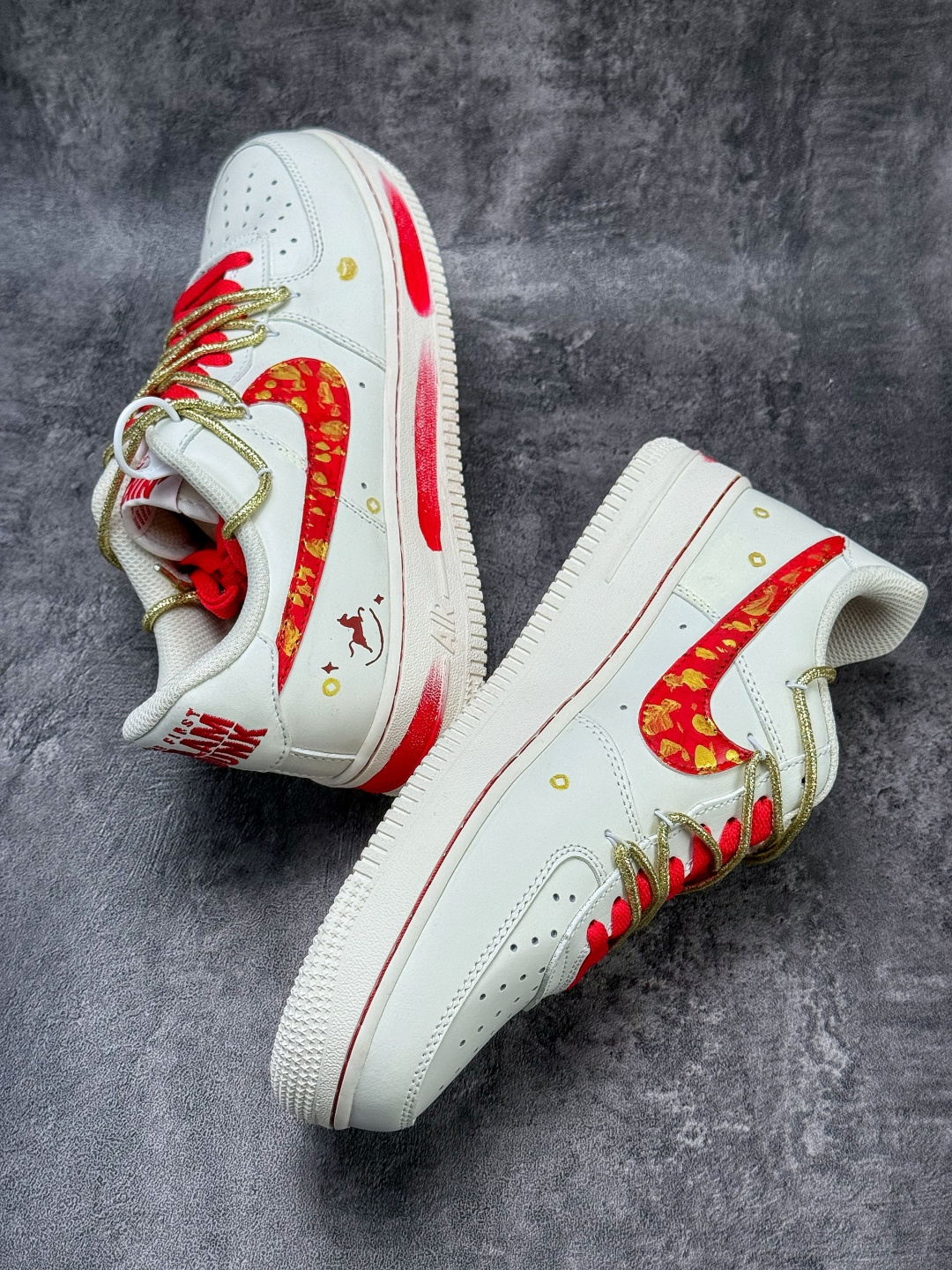 Nike Air Force 1 Low 07 马年限定 白红 SD2023-402