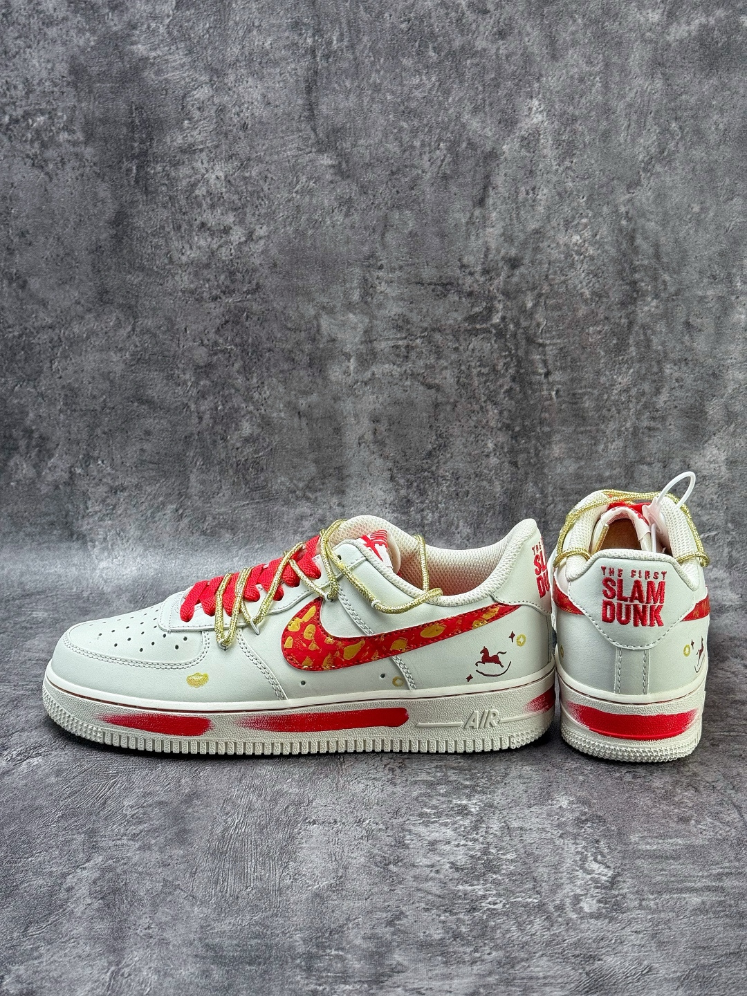Nike Air Force 1 Low 07 马年限定 白红 SD2023-402