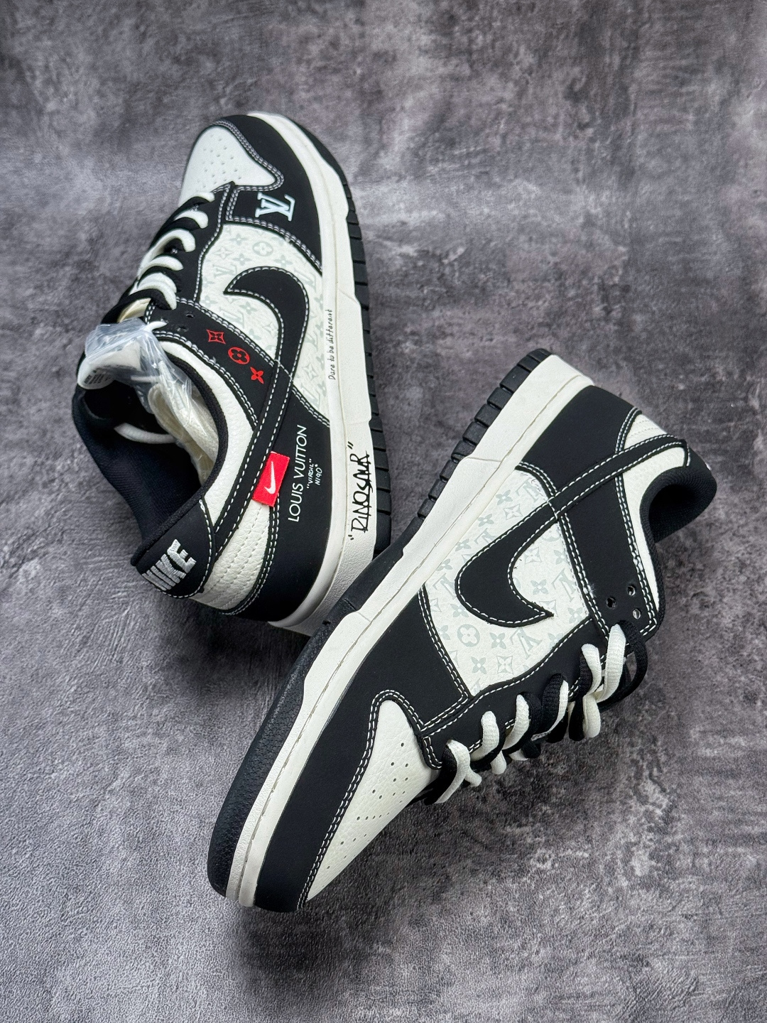 Nike SB Dunk Low x Louis Vuitton 黑白 KG6699-F25
