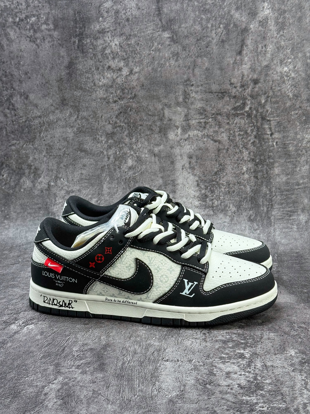 Nike SB Dunk Low x Louis Vuitton 黑白 KG6699-F25
