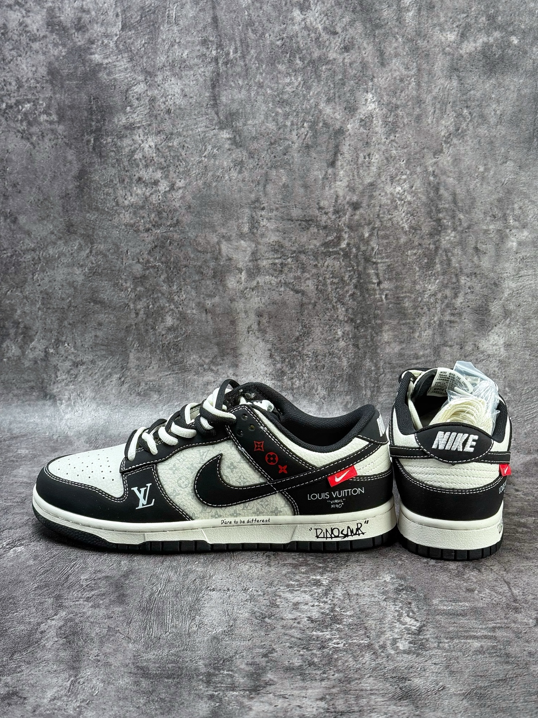 Nike SB Dunk Low x Louis Vuitton 黑白 KG6699-F25