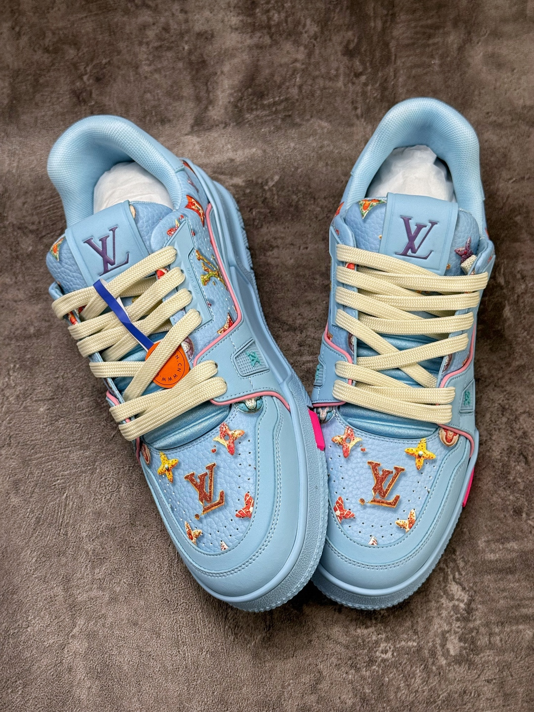 LouisVuitton路易威登LVTrainer系列高奢运动鞋
