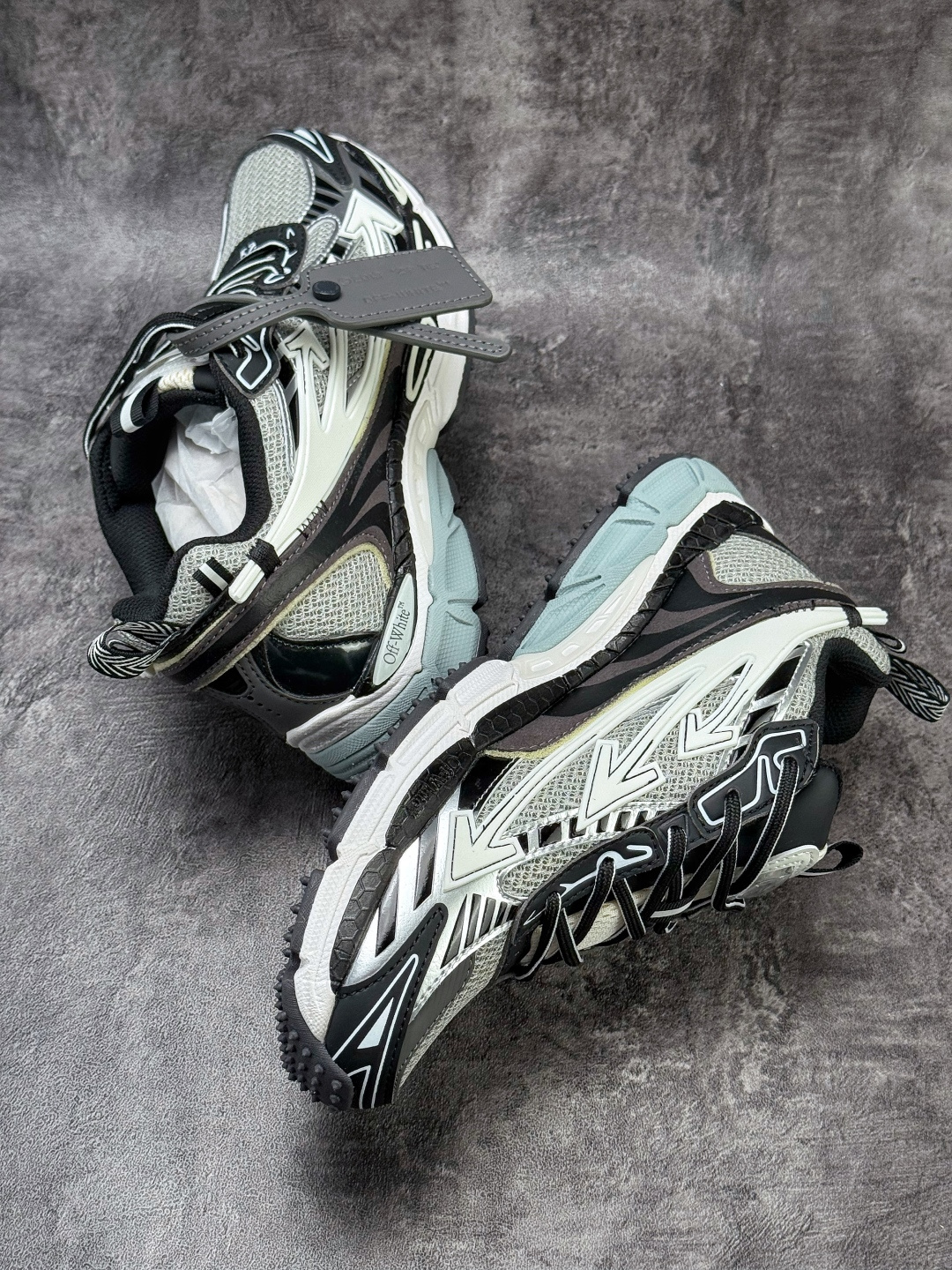Be Right Back Sneaker BRB系列低帮三箭头增高老爹风登山厚底增高休闲运动鞋