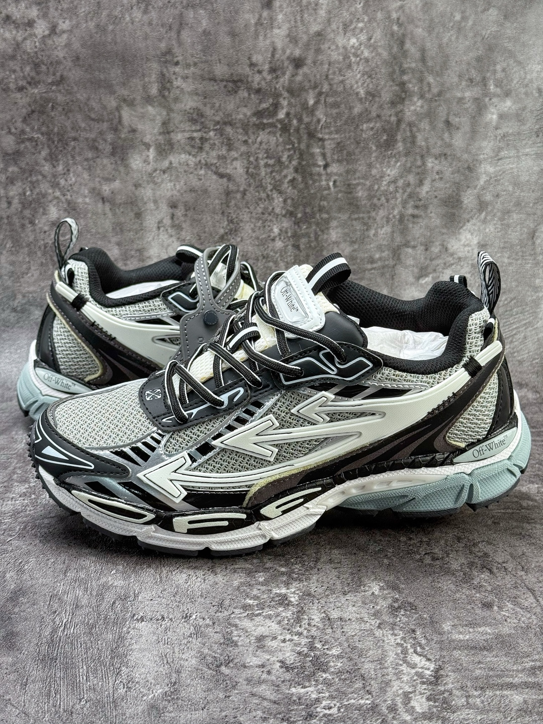 Be Right Back Sneaker BRB系列低帮三箭头增高老爹风登山厚底增高休闲运动鞋