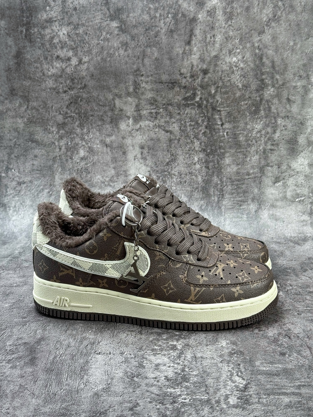 Nike Air Force 1 Low 07 x Louis Vuitton 棕白 XL1979-136