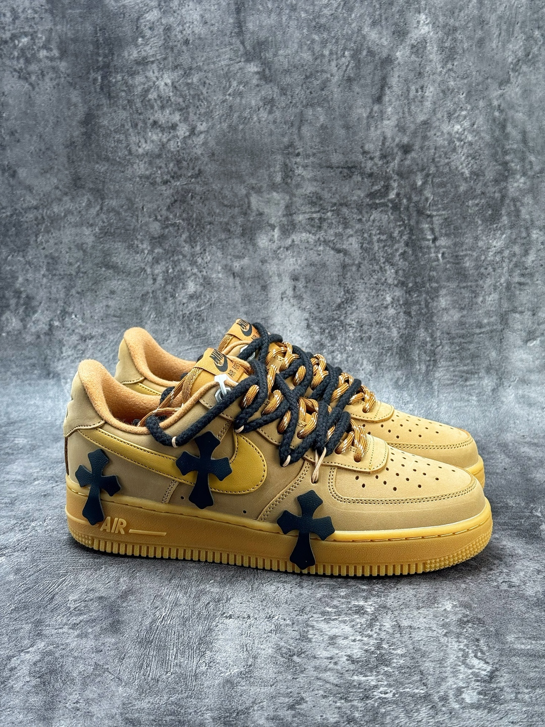 Nike Air Force 1 Low 07 WB 经典麂皮小麦 十字架 CJ9179-200