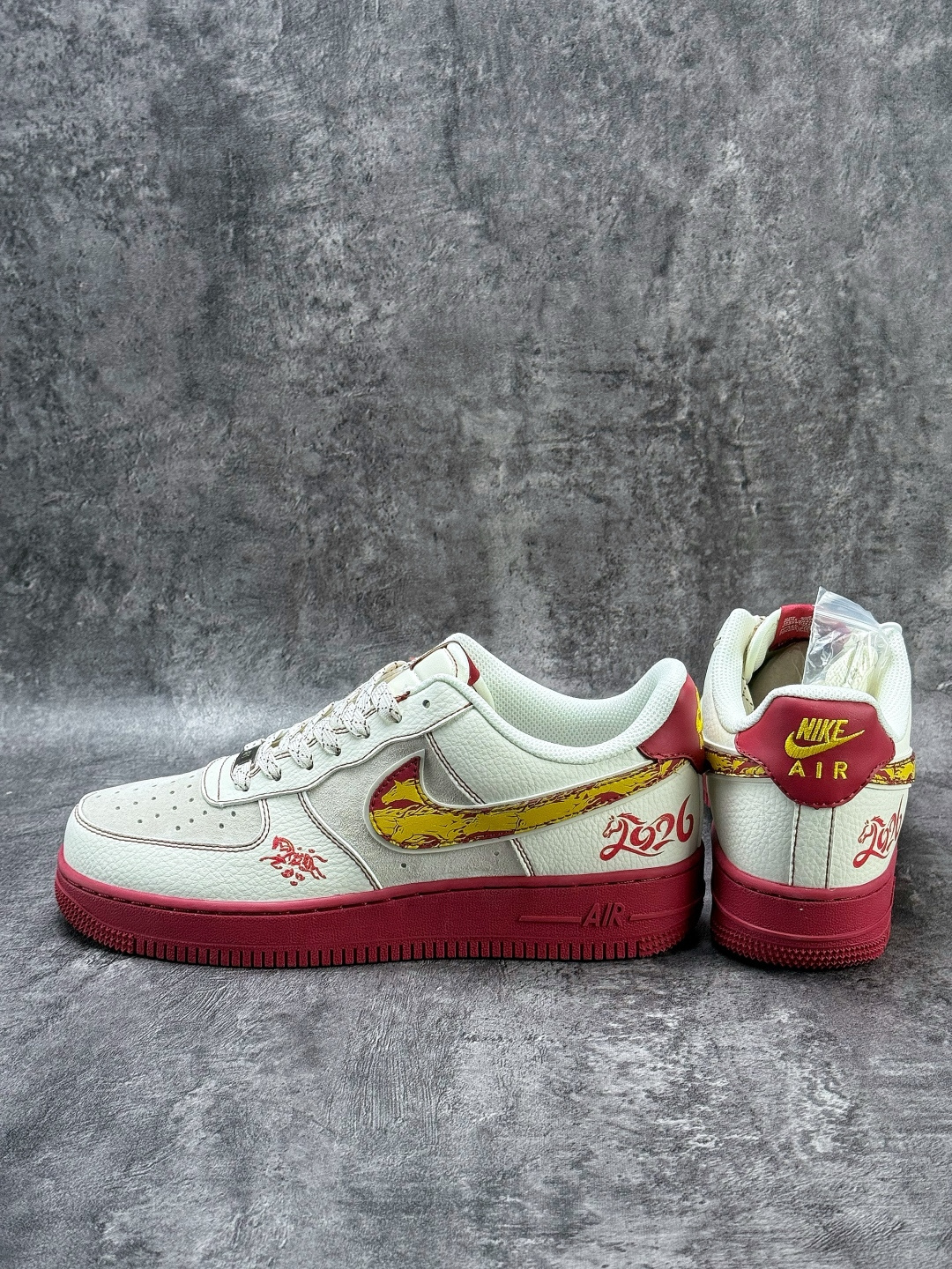 Nike Air Force 1 Low 07 马年限定 白红 CS5288-048-Top High Quatity Cheap Sneakers Fashion Clothing Clothes Bags handbags Shoes of all Brand wholesale With The best Quality And Beautiful Price from China Factory Chinese suppliers wholesaler seller Nike Air Force 1 Low 07 马年限定 白红 CS5288-048