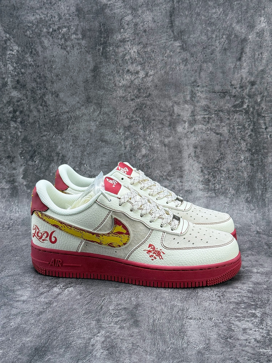 Nike Air Force 1 Low 07 马年限定 白红 CS5288-048-Top High Quatity Cheap Sneakers Fashion Clothing Clothes Bags handbags Shoes of all Brand wholesale With The best Quality And Beautiful Price from China Factory Chinese suppliers wholesaler seller Nike Air Force 1 Low 07 马年限定 白红 CS5288-048