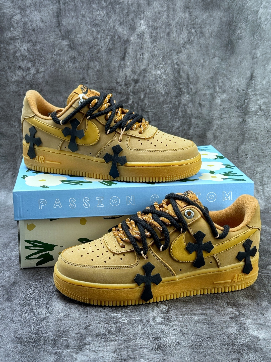 Nike Air Force 1 Low 07 WB 经典麂皮小麦 十字架 CJ9179-200