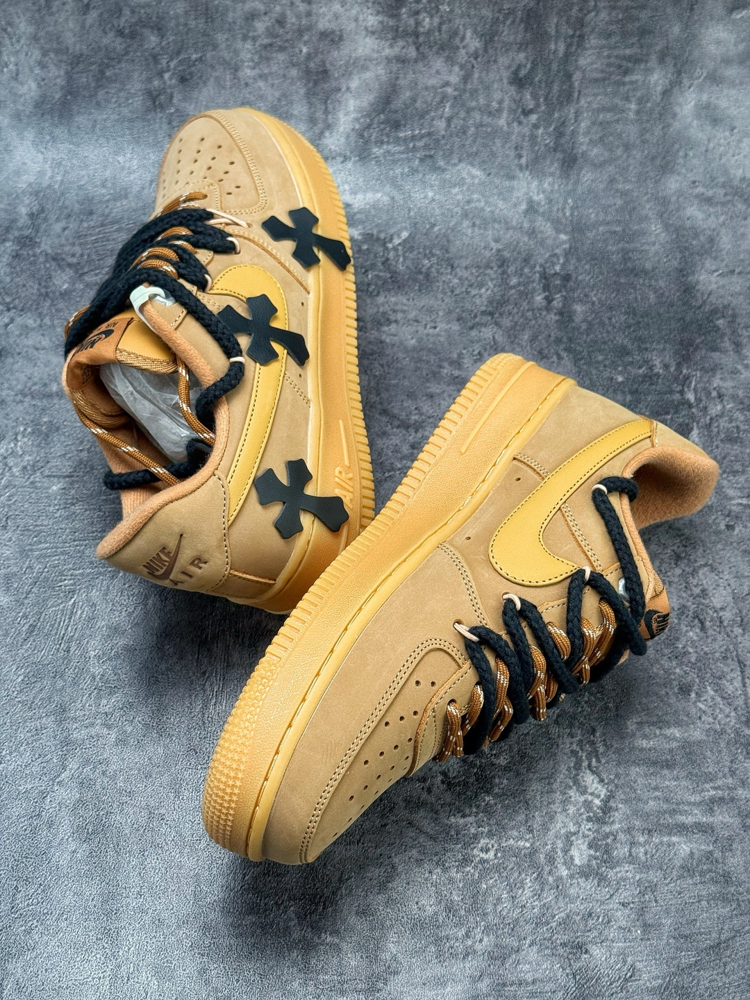 Nike Air Force 1 Low 07 WB 经典麂皮小麦 十字架 CJ9179-200