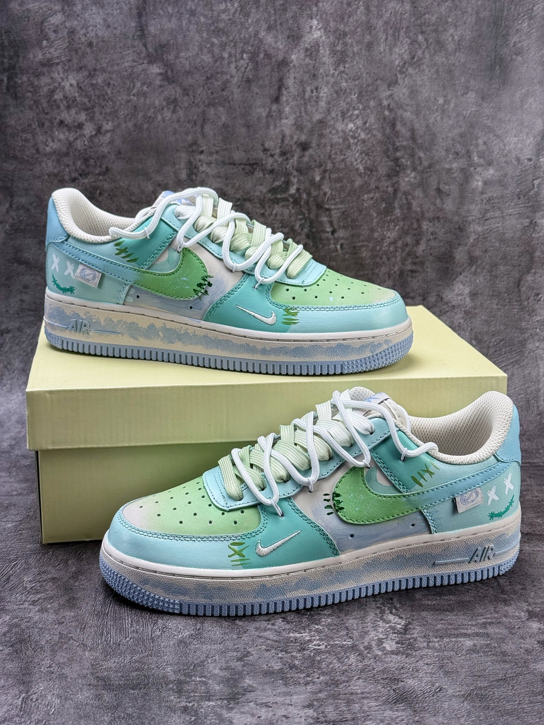 Nike Air Force 1 Low 07 蓝白绿小勾 DB3301-919-Top High Quatity Cheap Sneakers Fashion Clothing Clothes Bags handbags Shoes of all Brand wholesale With The best Quality And Beautiful Price from China Factory Chinese suppliers wholesaler seller Nike Air Force 1 Low 07 蓝白绿小勾 DB3301-919