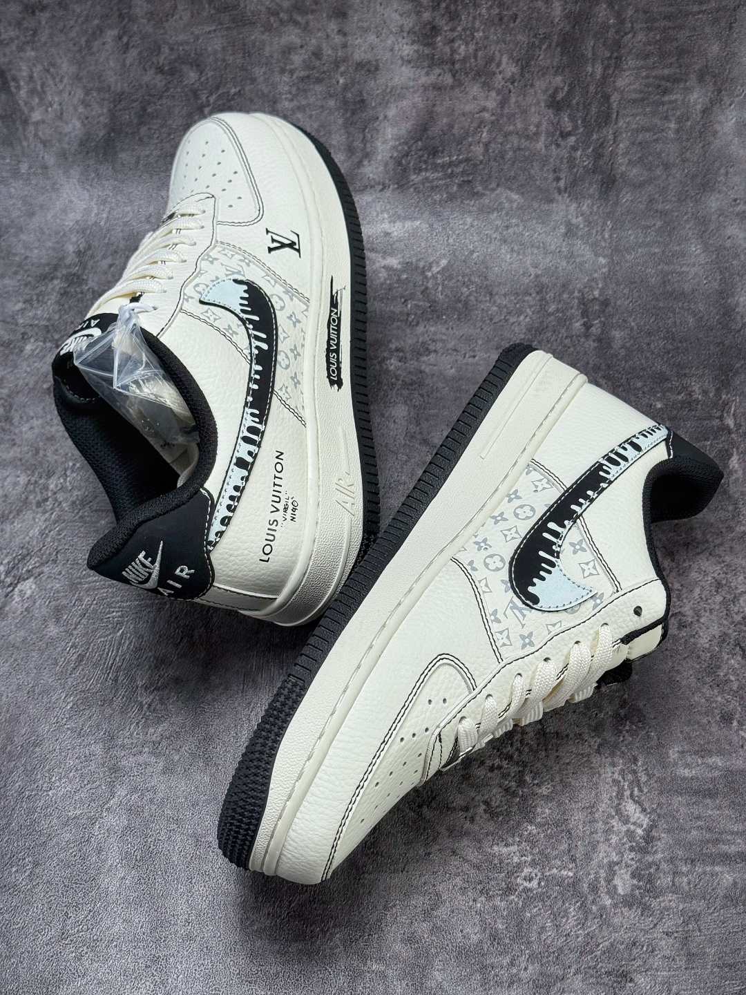 Nike Air Force 1 Low 07 x Louis Vuitton 白黑 KG6699-F31-Top High Quatity Cheap Sneakers Fashion Clothing Clothes Bags handbags Shoes of all Brand wholesale With The best Quality And Beautiful Price from China Factory Chinese suppliers wholesaler seller Nike Air Force 1 Low 07 x Louis Vuitton 白黑 KG6699-F31