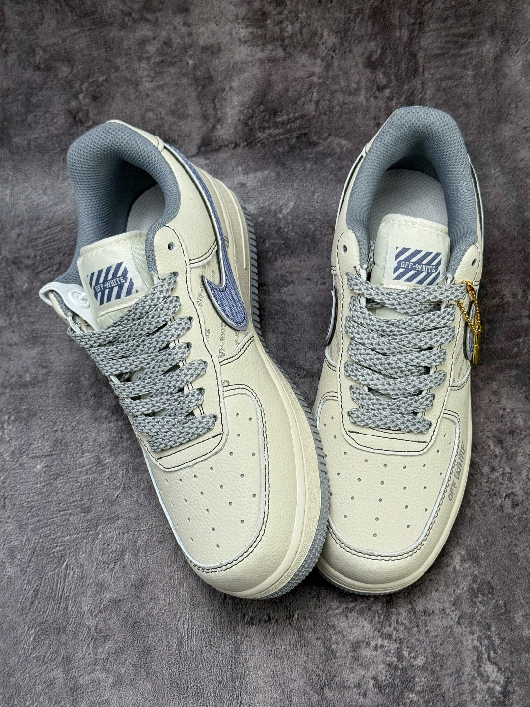 Nike Air Force 1 Low 07 x OFF-WHITE 白紫满天星 XY2025-008-Top High Quatity Cheap Sneakers Fashion Clothing Clothes Bags handbags Shoes of all Brand wholesale With The best Quality And Beautiful Price from China Factory Chinese suppliers wholesaler seller Nike Air Force 1 Low 07 x OFF-WHITE 白紫满天星 XY2025-008