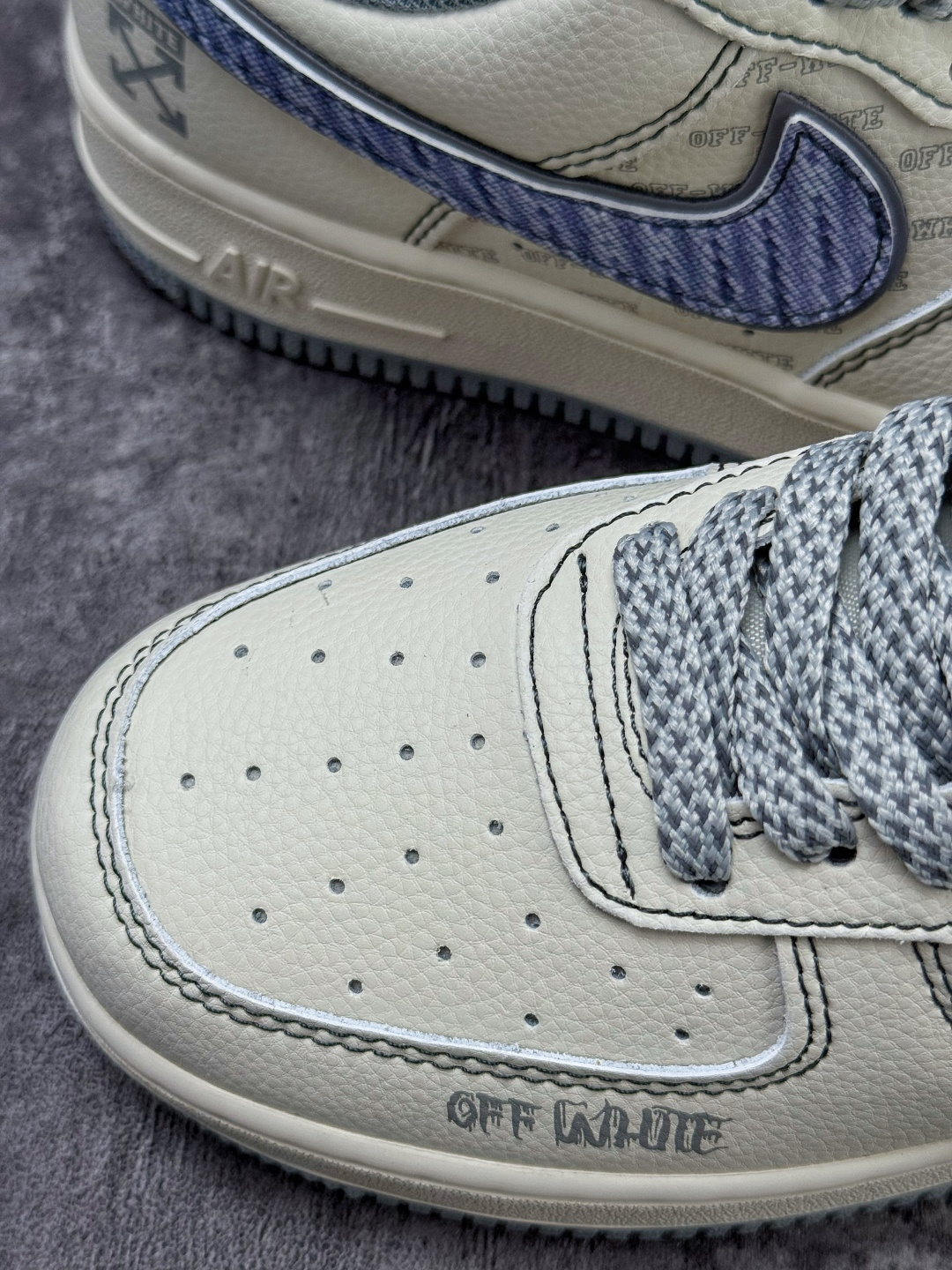 Nike Air Force 1 Low 07 x OFF-WHITE 白紫满天星 XY2025-008-Top High Quatity Cheap Sneakers Fashion Clothing Clothes Bags handbags Shoes of all Brand wholesale With The best Quality And Beautiful Price from China Factory Chinese suppliers wholesaler seller Nike Air Force 1 Low 07 x OFF-WHITE 白紫满天星 XY2025-008