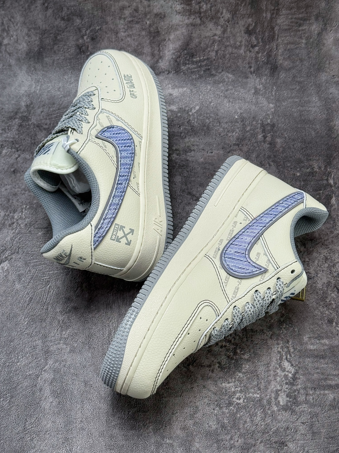 Nike Air Force 1 Low 07 x OFF-WHITE 白紫满天星 XY2025-008-Top High Quatity Cheap Sneakers Fashion Clothing Clothes Bags handbags Shoes of all Brand wholesale With The best Quality And Beautiful Price from China Factory Chinese suppliers wholesaler seller Nike Air Force 1 Low 07 x OFF-WHITE 白紫满天星 XY2025-008