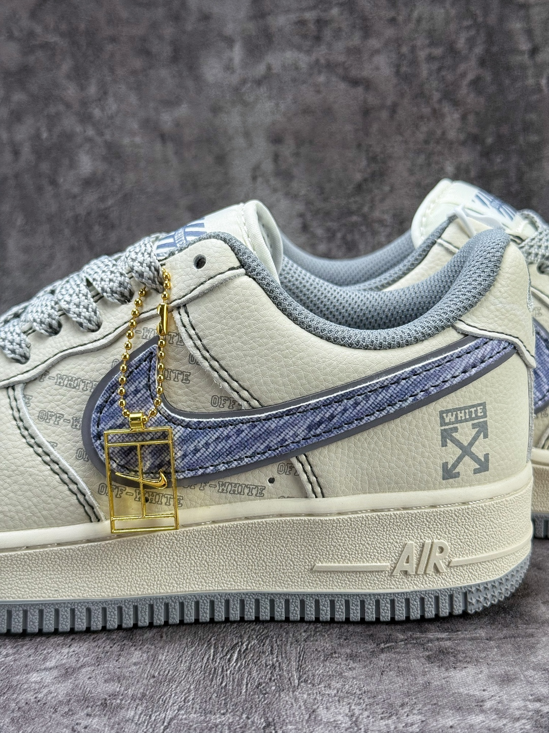 Nike Air Force 1 Low 07 x OFF-WHITE 白紫满天星 XY2025-008-Top High Quatity Cheap Sneakers Fashion Clothing Clothes Bags handbags Shoes of all Brand wholesale With The best Quality And Beautiful Price from China Factory Chinese suppliers wholesaler seller Nike Air Force 1 Low 07 x OFF-WHITE 白紫满天星 XY2025-008