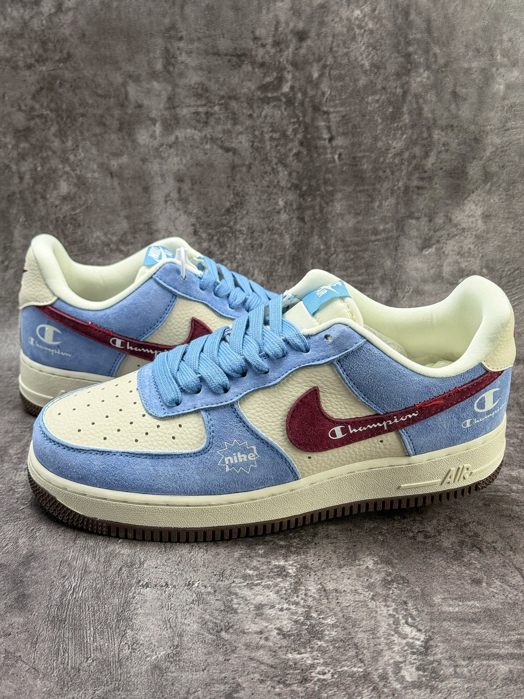 210 Nike Air Force 1 Low 07 x Champion 蓝白红 BK1916-010-Chinese UA Cheap High Quatity Brand Clothes Bags handbags Sneakers wholesale wholesaler seller from China Factory suppliers Fashion Clothing Shoes best Quality Beautiful Price 210 Nike Air Force 1 Low 07 x Champion 蓝白红 BK1916-010