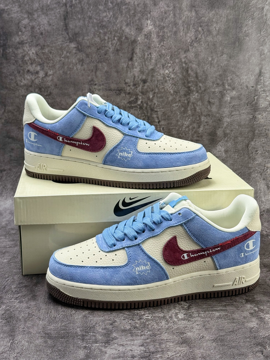 210 Nike Air Force 1 Low 07 x Champion 蓝白红 BK1916-010-Chinese UA Cheap High Quatity Brand Clothes Bags handbags Sneakers wholesale wholesaler seller from China Factory suppliers Fashion Clothing Shoes best Quality Beautiful Price 210 Nike Air Force 1 Low 07 x Champion 蓝白红 BK1916-010