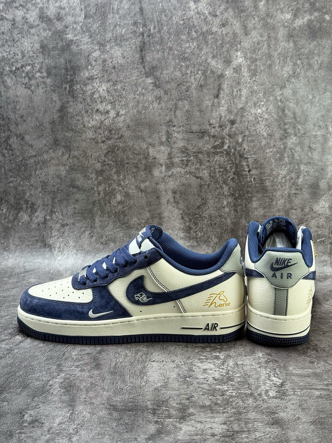 210 Nike Air Force 1 Low 07 马年限定 蓝白小勾 XD0028-013