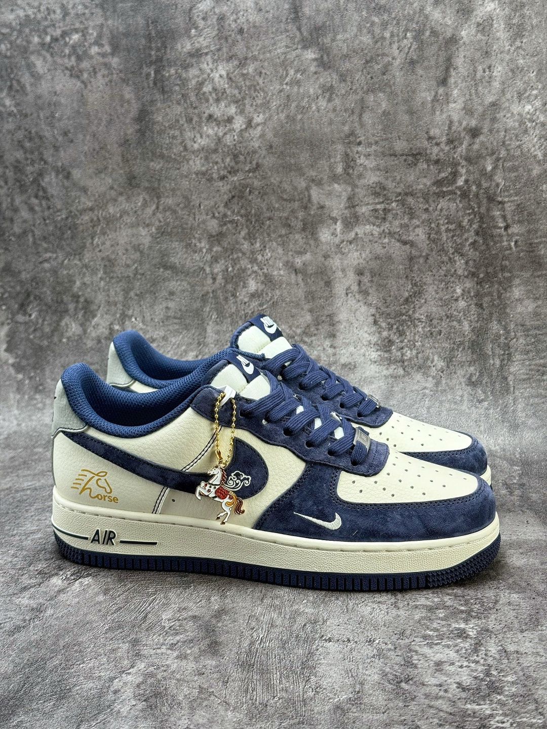 210 Nike Air Force 1 Low 07 马年限定 蓝白小勾 XD0028-013