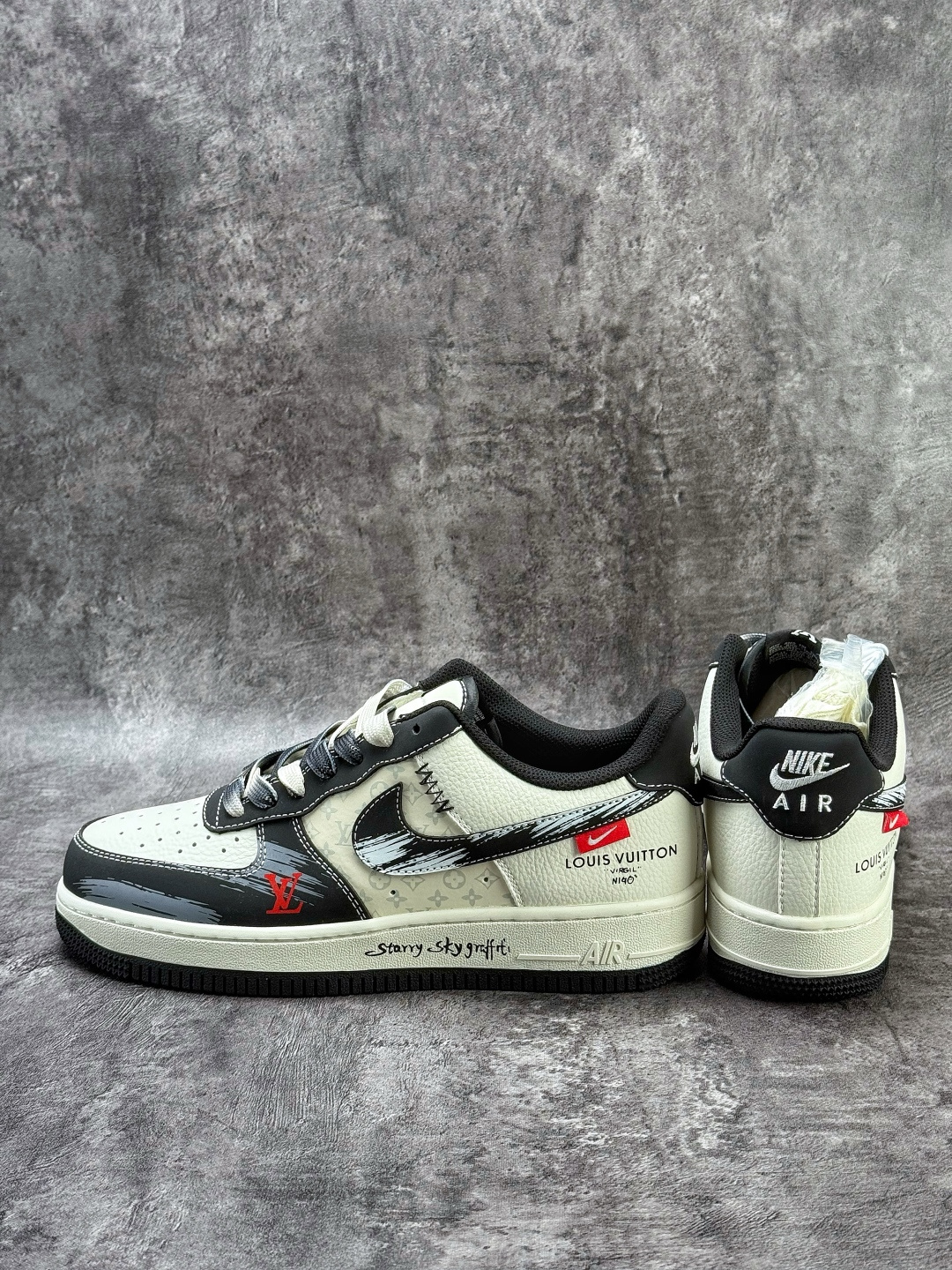 210 Nike Air Force 1 Low 07 x Louis Vuitton 黑白 KG6699-F15-Chinese UA Cheap High Quatity Brand Clothes Bags handbags Sneakers wholesale wholesaler seller from China Factory suppliers Fashion Clothing Shoes best Quality Beautiful Price 210 Nike Air Force 1 Low 07 x Louis Vuitton 黑白 KG6699-F15