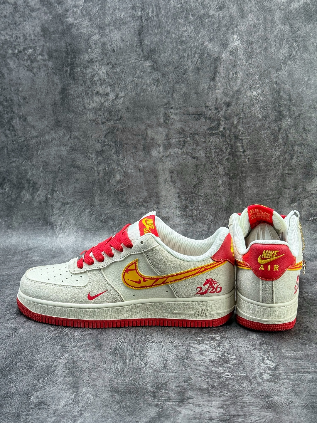 210 Nike Air Force 1 Low 07 马年限定 灰白红小勾 XT6998-140-Chinese UA Cheap High Quatity Brand Clothes Bags handbags Sneakers wholesale wholesaler seller from China Factory suppliers Fashion Clothing Shoes best Quality Beautiful Price 210 Nike Air Force 1 Low 07 马年限定 灰白红小勾 XT6998-140