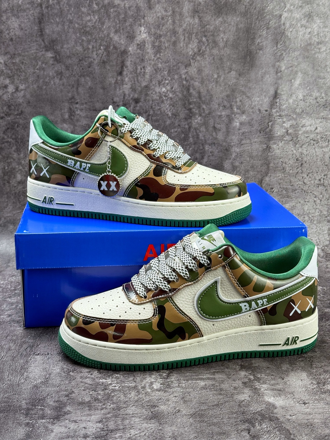 Nike Air Force 1 Low 07 x BAPE 迷彩绿白满天星 SY1388-032 Nike Air Force 1 Low 07 x BAPE 迷彩绿白满天星 SY1388-032