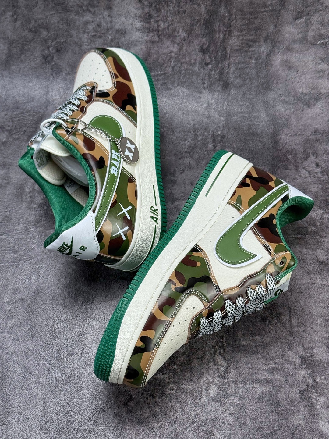 Nike Air Force 1 Low 07 x BAPE 迷彩绿白满天星 SY1388-032 Nike Air Force 1 Low 07 x BAPE 迷彩绿白满天星 SY1388-032