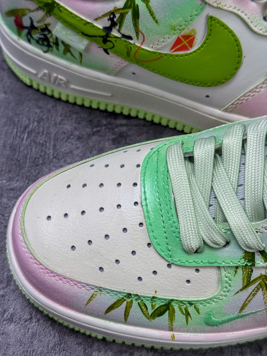 Nike Air Force 1 Low 07 青梅竹马 粉绿渐变小勾 FB1839-515 Nike Air Force 1 Low 07 青梅竹马 粉绿渐变小勾 FB1839-515