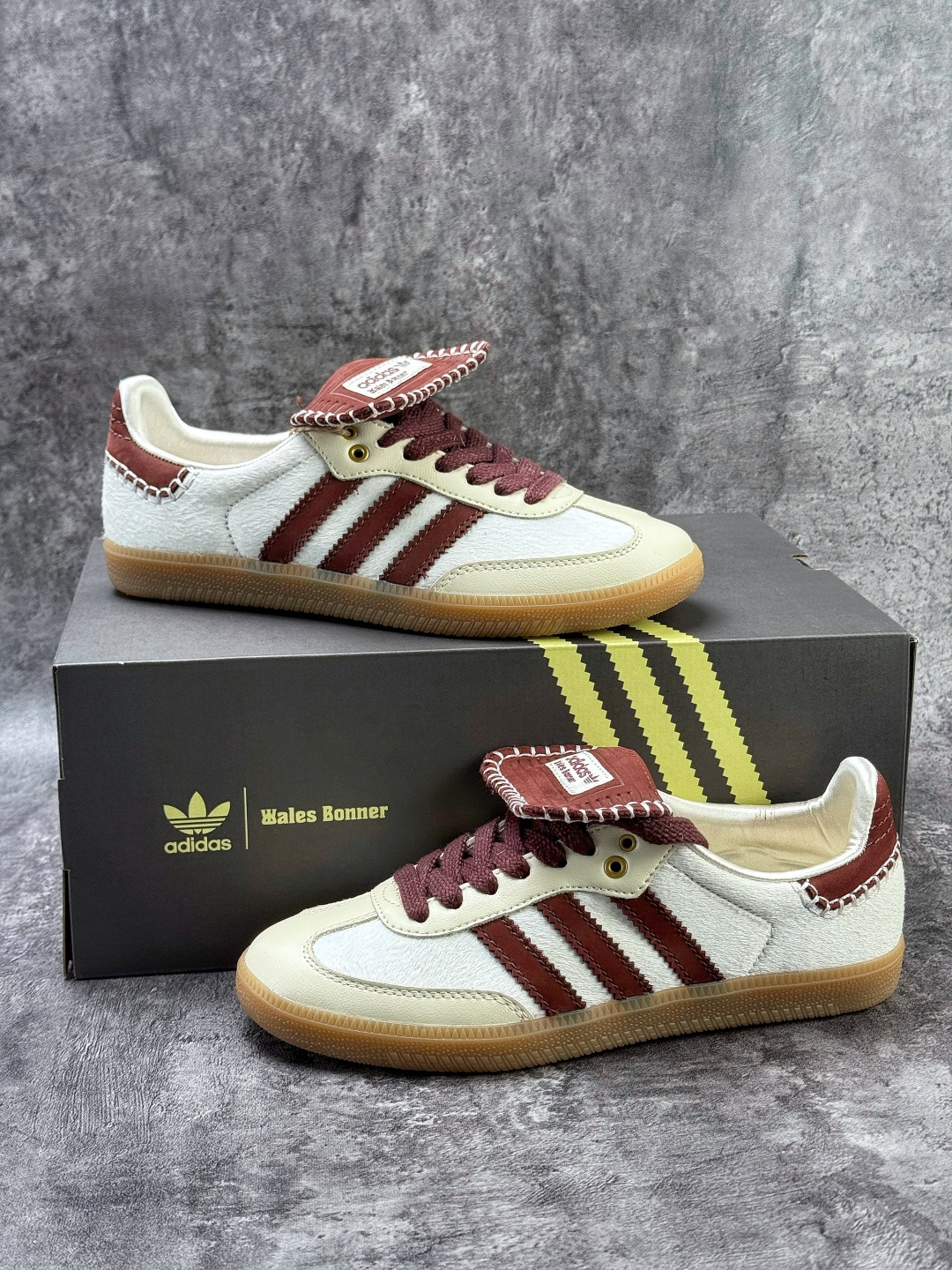 WALES BONNER x adidas originals Samba Pony Tonal 舒适 耐磨 低帮 板鞋 男女同款 米白 三阿迪达斯叶草休闲防滑耐磨低帮板鞋 IE0586 WALES BONNER x adidas originals Samba Pony Tonal 舒适 耐磨 低帮 板鞋 男女同款 米白 三阿迪达斯叶草休闲防滑耐磨低帮板鞋 IE0586