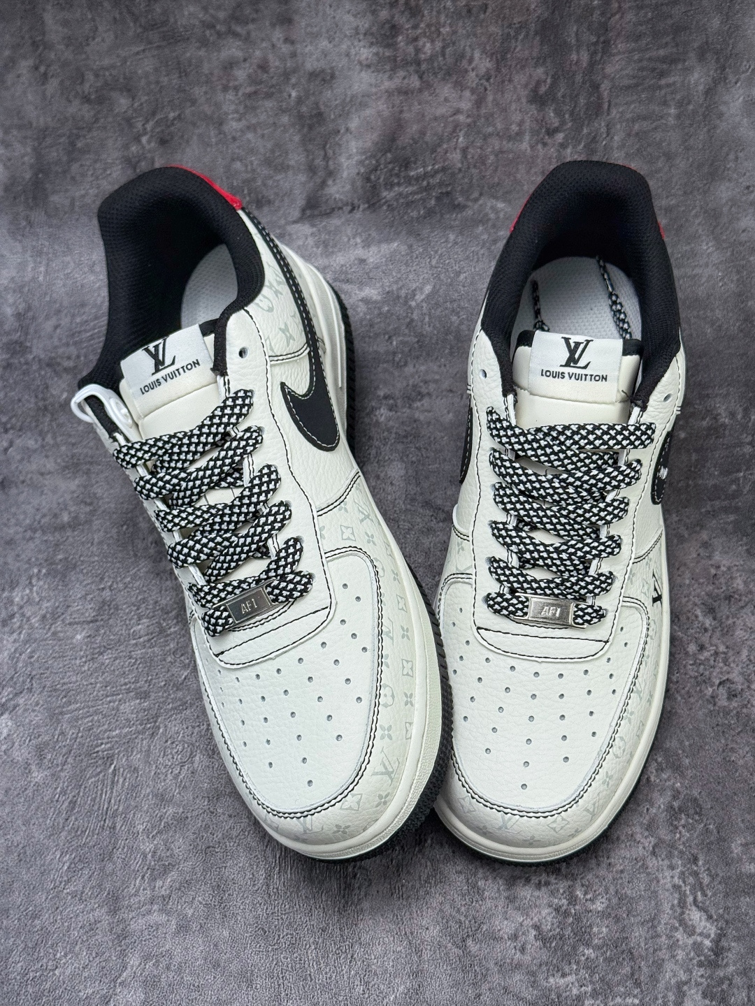Nike Air Force 1 Low 07 x Louis Vuitton 白黑满天星 KD6699-F10 Nike Air Force 1 Low 07 x Louis Vuitton 白黑满天星 KD6699-F10