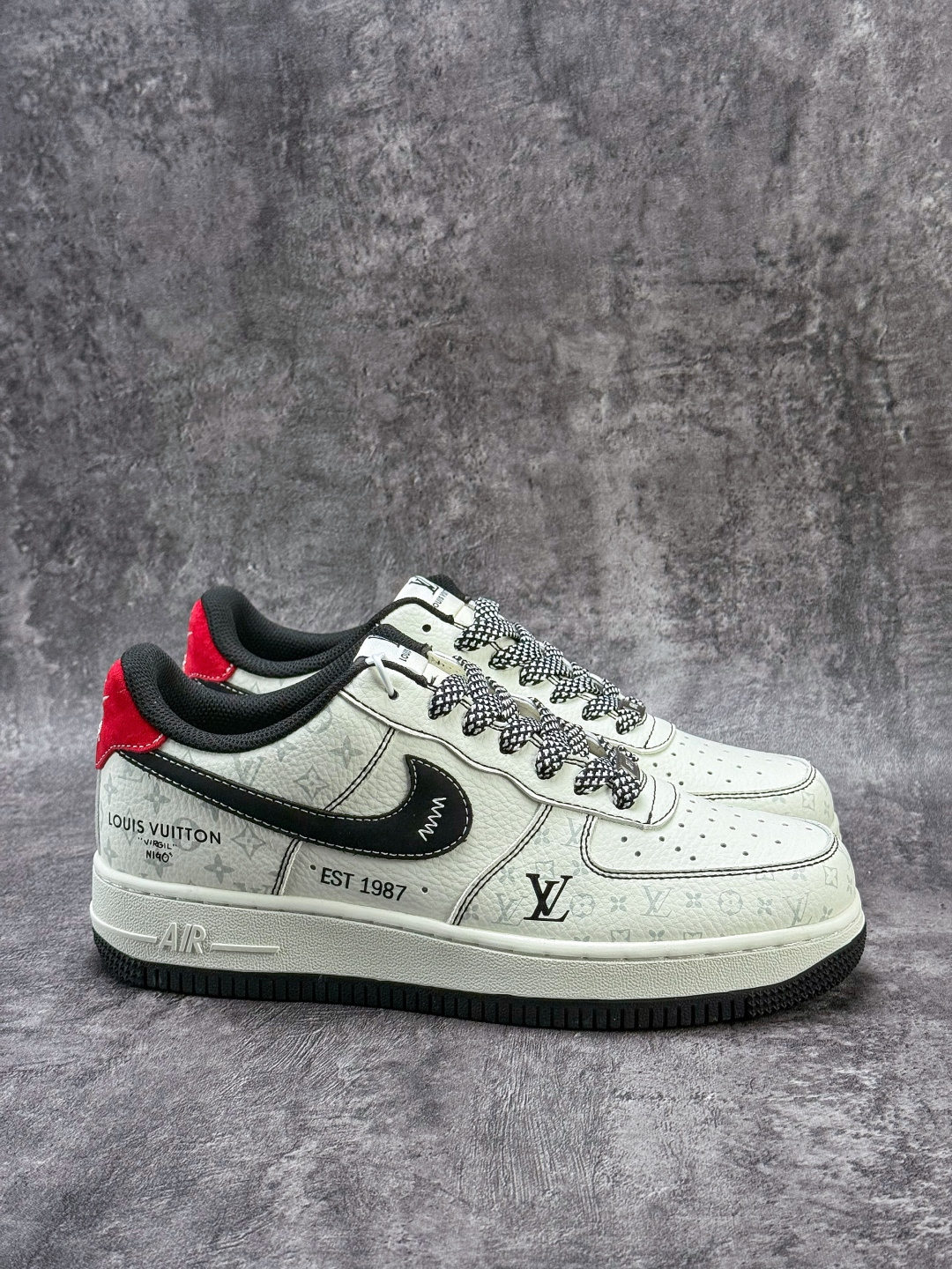 Nike Air Force 1 Low 07 x Louis Vuitton 白黑满天星 KD6699-F10 Nike Air Force 1 Low 07 x Louis Vuitton 白黑满天星 KD6699-F10