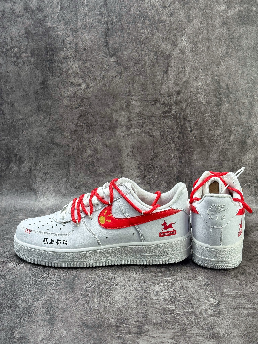 220 Nike Air Force 1 Low 07 马年限定 x Superme 白红 CZ0270-102-Chinese UA Cheap High Quatity Brand Clothes Bags handbags Sneakers wholesale wholesaler seller from China Factory suppliers Fashion Clothing Shoes best Quality Beautiful Price 220 Nike Air Force 1 Low 07 马年限定 x Superme 白红 CZ0270-102