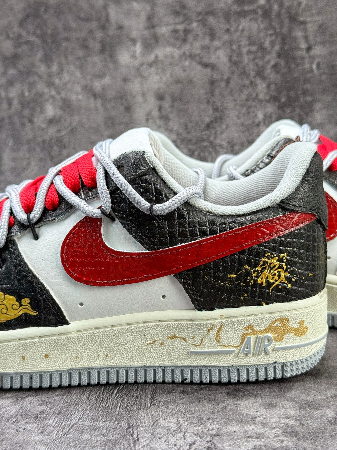 220 Nike Air Force 1 Low 07 马年限定 黑白红 DX2687-111-Chinese UA Cheap High Quatity Brand Clothes Bags handbags Sneakers wholesale wholesaler seller from China Factory suppliers Fashion Clothing Shoes best Quality Beautiful Price 220 Nike Air Force 1 Low 07 马年限定 黑白红 DX2687-111
