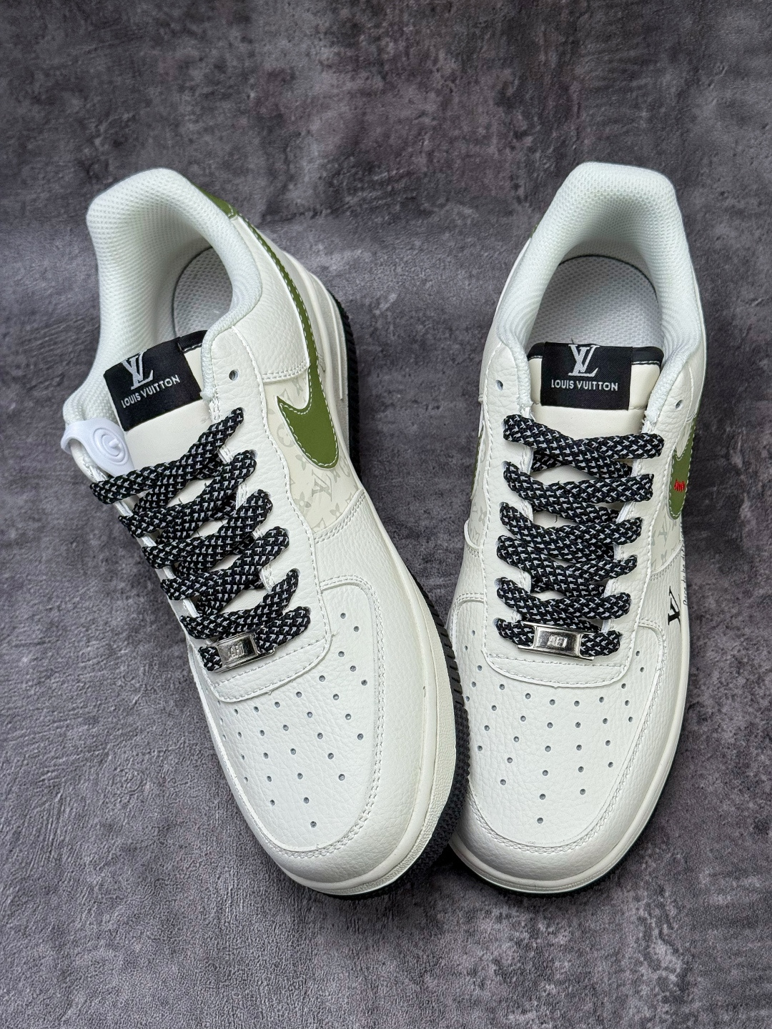 210 Nike Air Force 1 Low 07 x Louis Vuitton 白绿满天星 KG6699-F16-Chinese UA Cheap High Quatity Brand Clothes Bags handbags Sneakers wholesale wholesaler seller from China Factory suppliers Fashion Clothing Shoes best Quality Beautiful Price 210 Nike Air Force 1 Low 07 x Louis Vuitton 白绿满天星 KG6699-F16