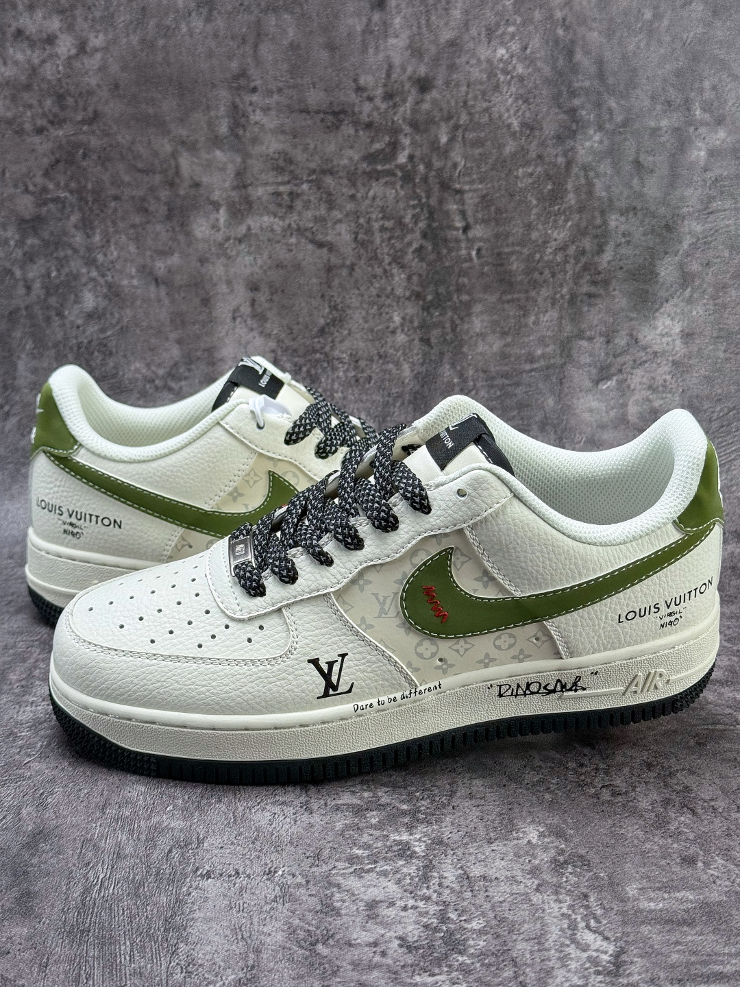 210 Nike Air Force 1 Low 07 x Louis Vuitton 白绿满天星 KG6699-F16-Chinese UA Cheap High Quatity Brand Clothes Bags handbags Sneakers wholesale wholesaler seller from China Factory suppliers Fashion Clothing Shoes best Quality Beautiful Price 210 Nike Air Force 1 Low 07 x Louis Vuitton 白绿满天星 KG6699-F16