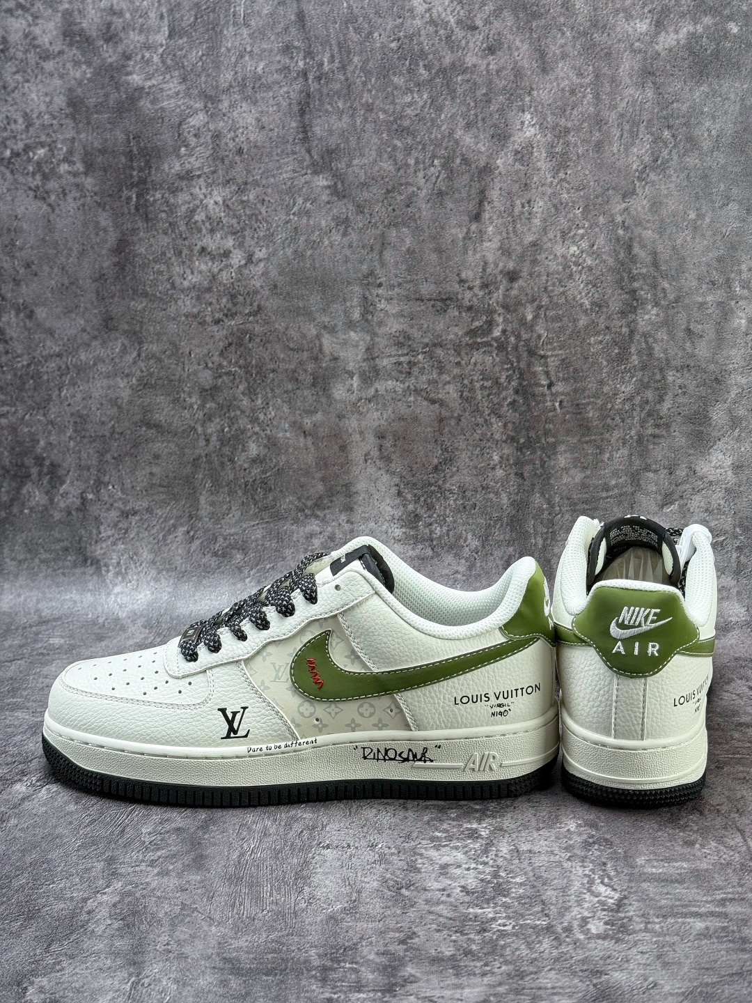 210 Nike Air Force 1 Low 07 x Louis Vuitton 白绿满天星 KG6699-F16-Chinese UA Cheap High Quatity Brand Clothes Bags handbags Sneakers wholesale wholesaler seller from China Factory suppliers Fashion Clothing Shoes best Quality Beautiful Price 210 Nike Air Force 1 Low 07 x Louis Vuitton 白绿满天星 KG6699-F16