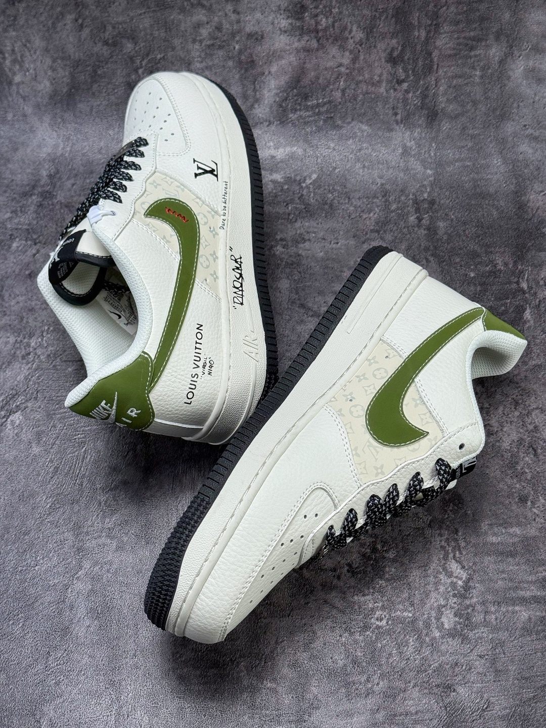 210 Nike Air Force 1 Low 07 x Louis Vuitton 白绿满天星 KG6699-F16-Chinese UA Cheap High Quatity Brand Clothes Bags handbags Sneakers wholesale wholesaler seller from China Factory suppliers Fashion Clothing Shoes best Quality Beautiful Price 210 Nike Air Force 1 Low 07 x Louis Vuitton 白绿满天星 KG6699-F16