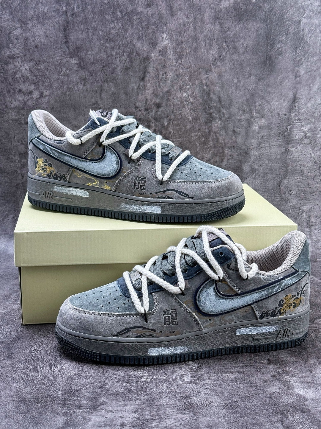 220 Nike Air Force 1 Low 07 棕灰 CD1221-680