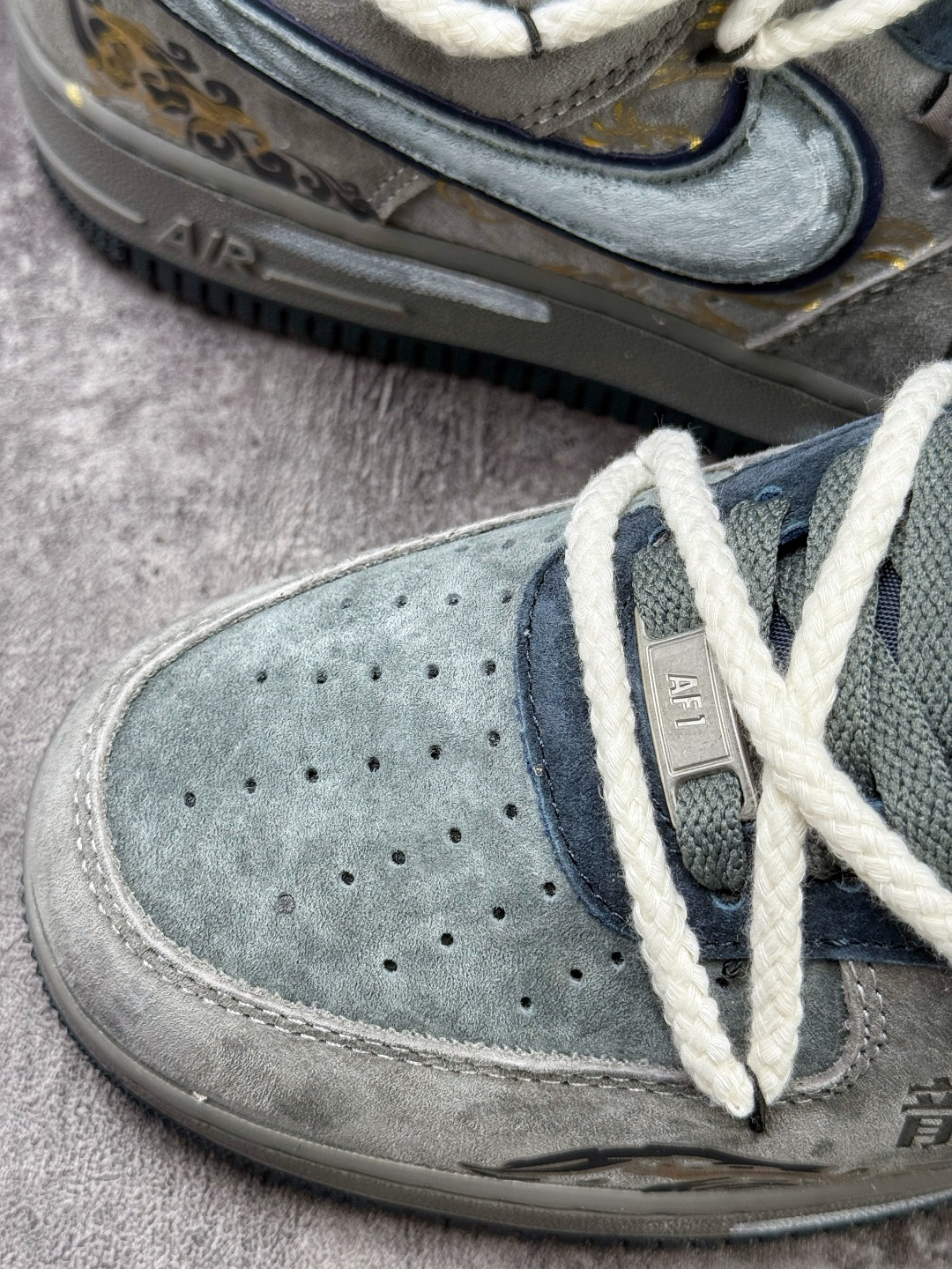 220 Nike Air Force 1 Low 07 棕灰 CD1221-680