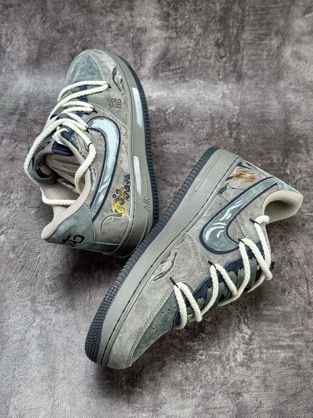 220 Nike Air Force 1 Low 07 棕灰 CD1221-680