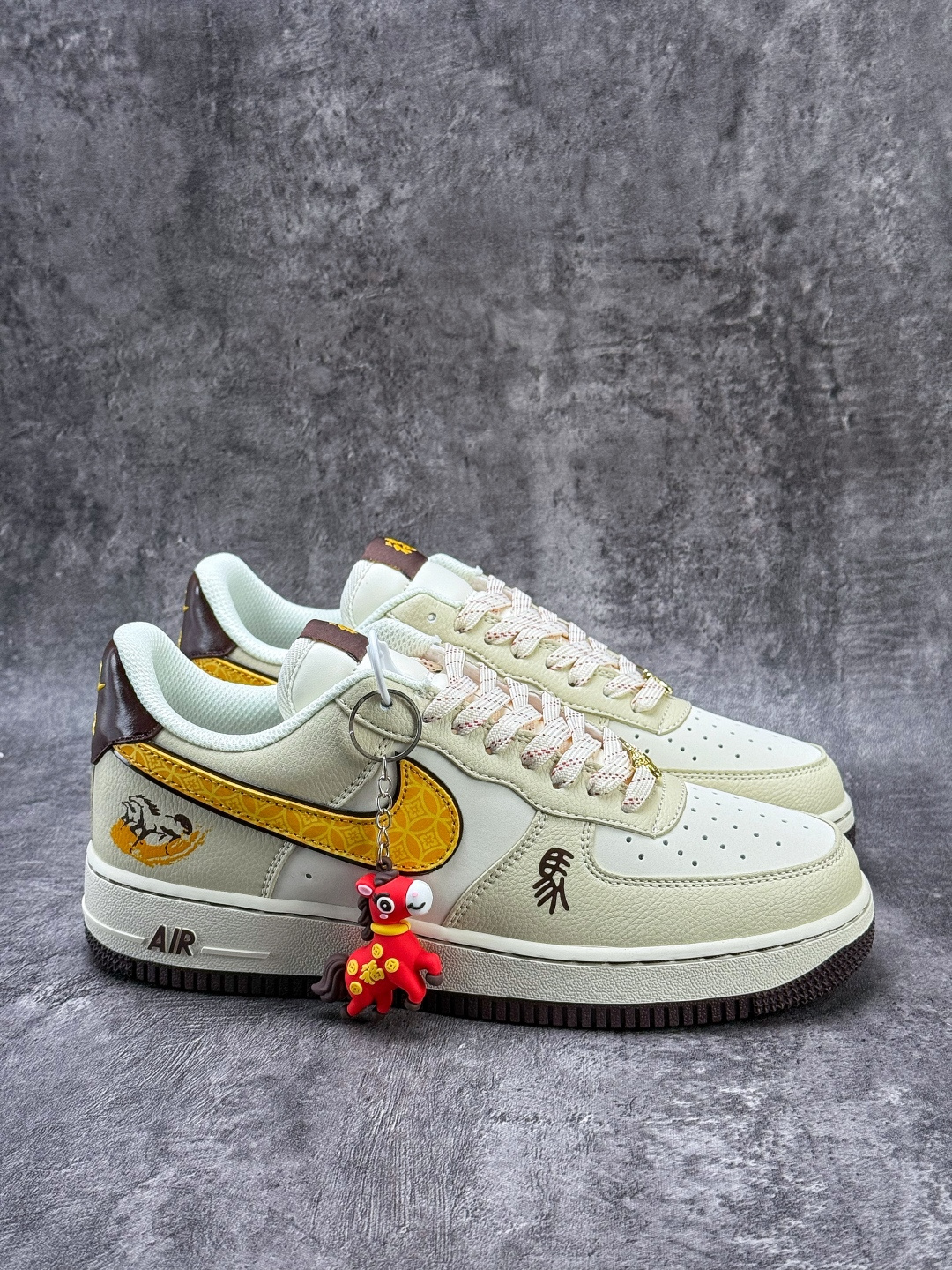 Nike Air Force 1 Low 07 马年限定 米白黄满天星 NH0601-504-Chinese wholesaler seller Clothes Bags handbags wholesale Shoes High Quatity wholesaler seller Cheap Sneakers from China Factory Chinese suppliers china wholesale clothing wholesaler seller Nike Air Force 1 Low 07 马年限定 米白黄满天星 NH0601-504