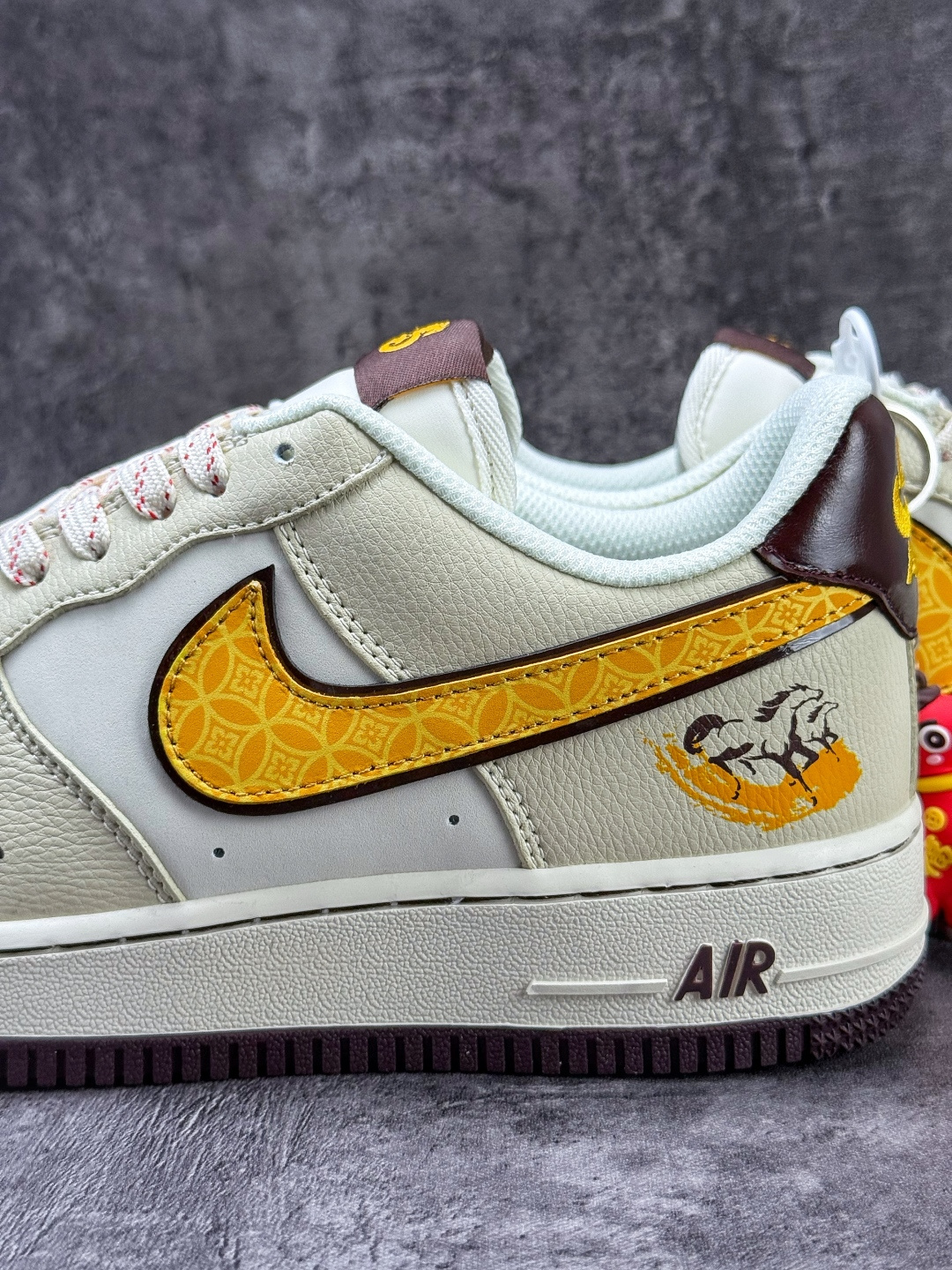 Nike Air Force 1 Low 07 马年限定 米白黄满天星 NH0601-504-Chinese wholesaler seller Clothes Bags handbags wholesale Shoes High Quatity wholesaler seller Cheap Sneakers from China Factory Chinese suppliers china wholesale clothing wholesaler seller Nike Air Force 1 Low 07 马年限定 米白黄满天星 NH0601-504