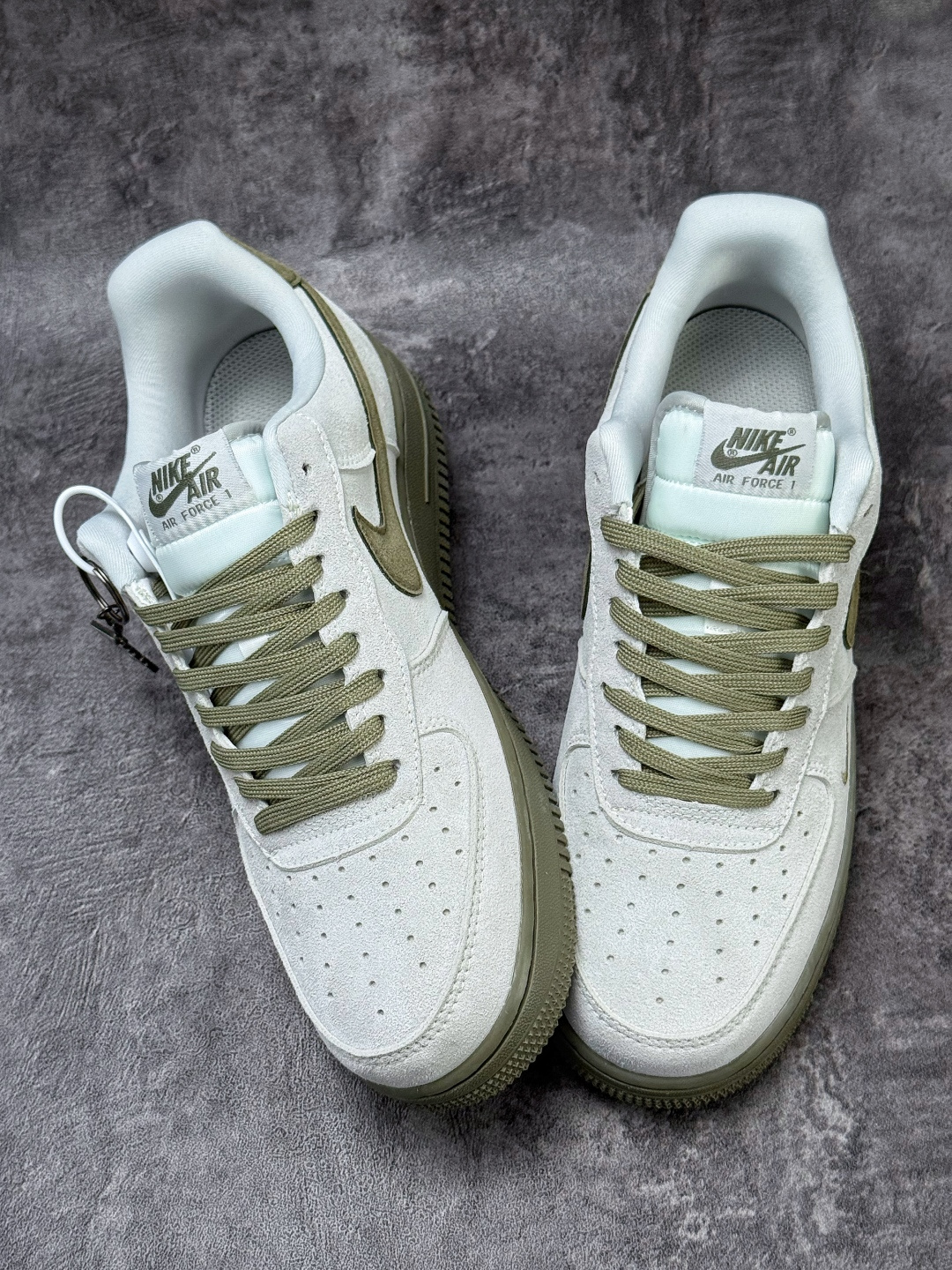 Nike Air Force 1 Low 07 灰绿三小勾 DF0188-122-Chinese wholesaler seller Clothes Bags handbags wholesale Shoes High Quatity wholesaler seller Cheap Sneakers from China Factory Chinese suppliers china wholesale clothing wholesaler seller Nike Air Force 1 Low 07 灰绿三小勾 DF0188-122